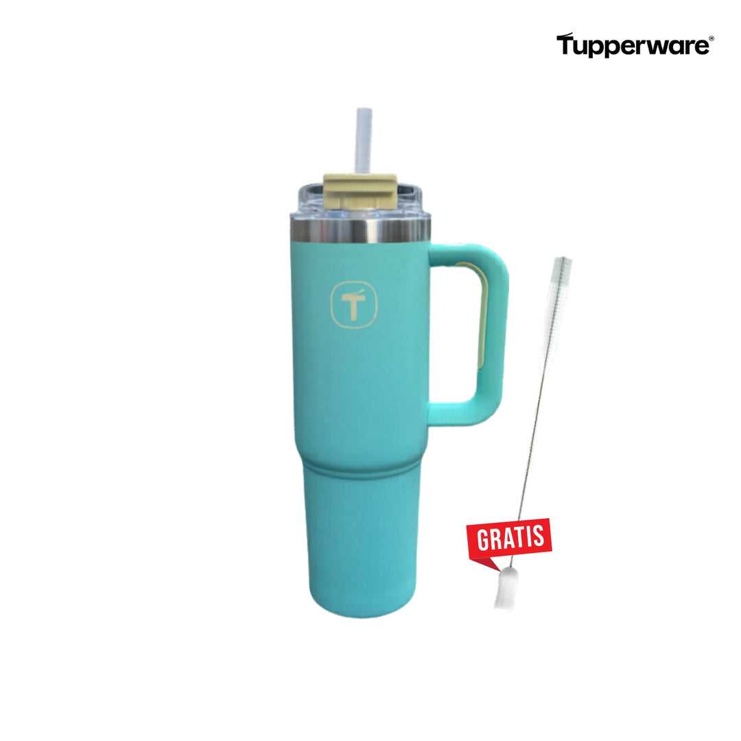 big T Tumbler 1,1 Liter + Gratis Strohhalmbürste